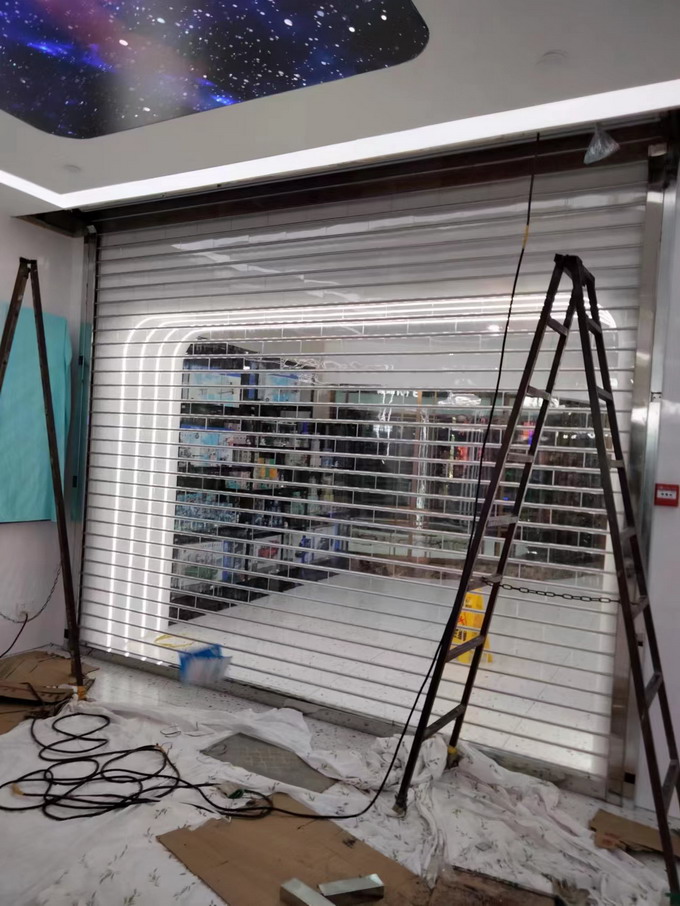 pvc快速卷簾門的保養說明